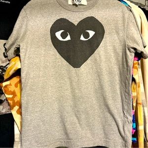 Comme des Garçons-Play- Sz-Medium- Tshirt, Gently used